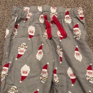 Old Navy Santa pajama pants